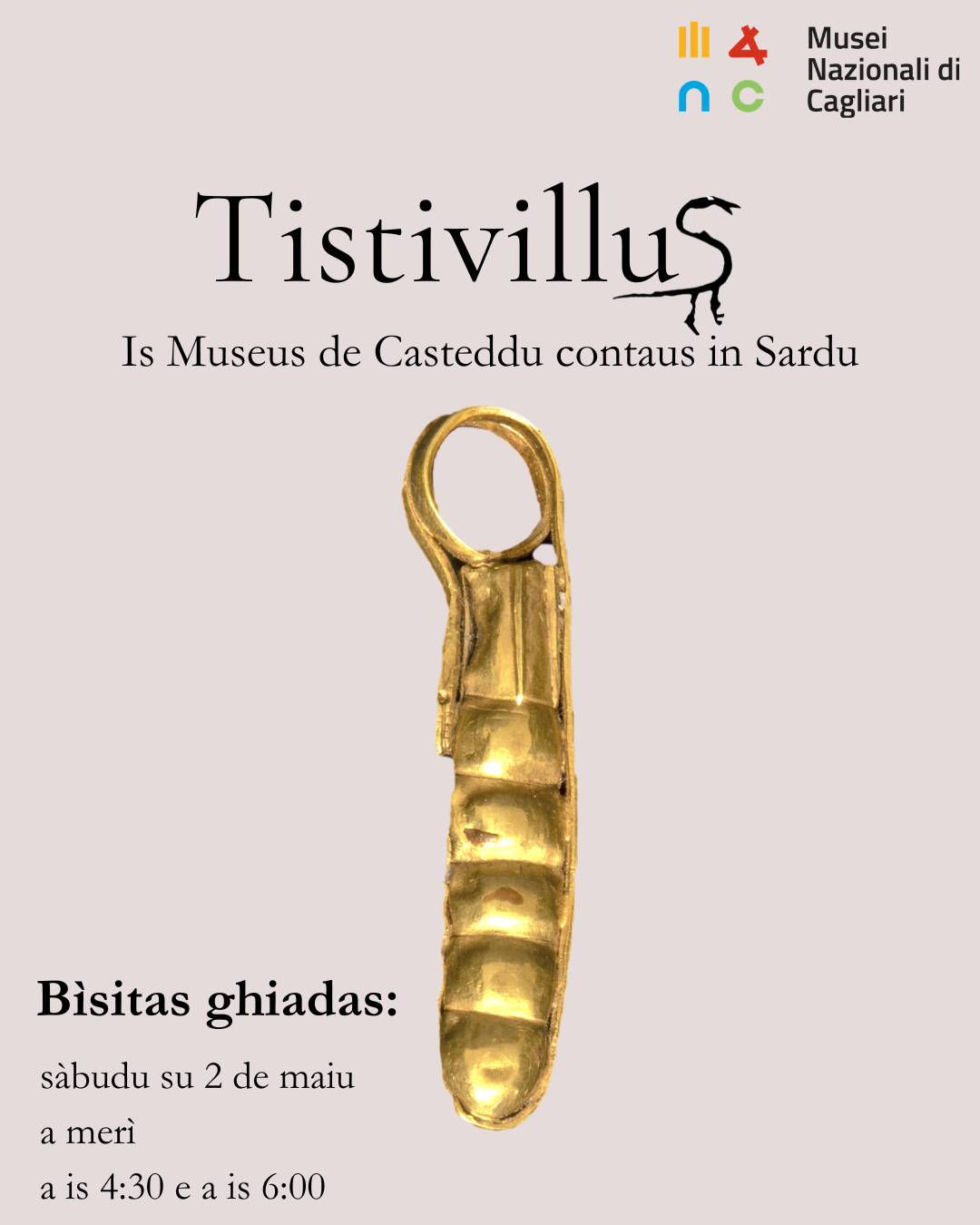 Tistivillus - visite guidate in lingua sarda 2 maggio
